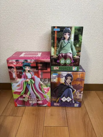 [ 3종 세트 ] 약사의 혼잣말 마오마오 진시 피규어