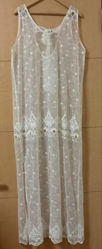 빈티지 vintage dress 70s 전체 레이스