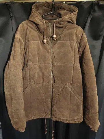 Canadian passport 퀼팅 후드 부착 자켓 M