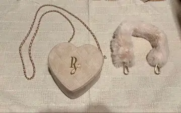 peony Heart Things Holiday Bag PinkBeige