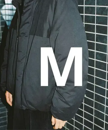 미사용 새상품 LIDNM C/N PEACH WASHER PUFFER