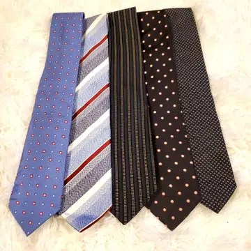 넥타이 여러 가지 신사회인 응원 세일 5종