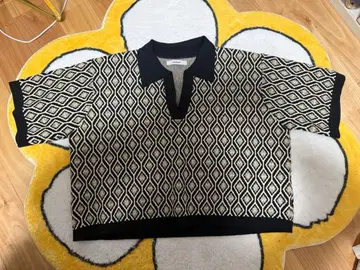 MURUA 반팔 니트 폴로 셔츠 스타일