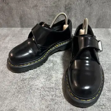 [ 닥터마틴 ] 페니모 애로우 싱글 몽크 신발 블랙 버클 uk4