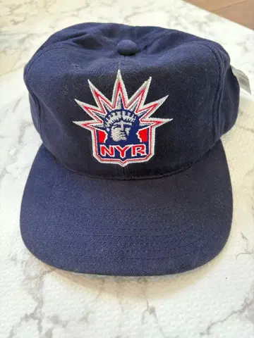 Starter NYR 로고 네이비 캡
