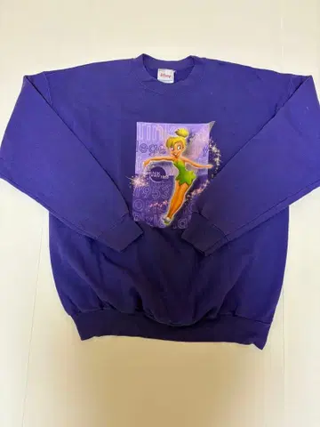 Disney 팅커벨 맨투맨 L 구제 의류