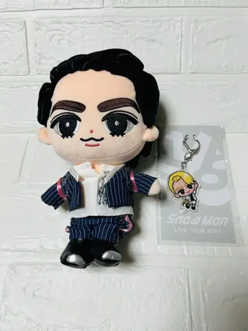 SnowMan 라울 매달리지 않는 스노치루 아크릴 키링 세트