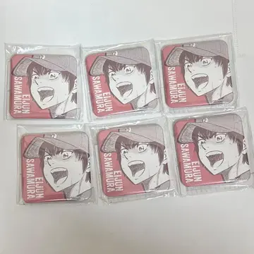 25일까지 한정판 다이아 A 최애 복권 사와무라 에이준 캔뱃지 세트