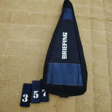 골프헤드커버 브리핑 BRIEFING 페어웨이 우드용 네이비