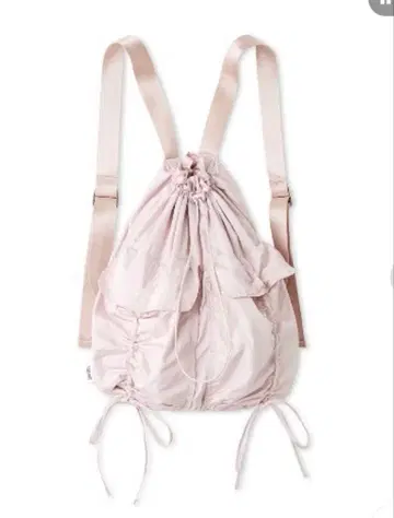 snidel 셔링 리본 백팩