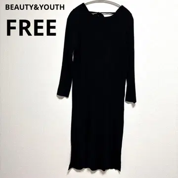 BEAUTY&YOUTH 레이온 폴리에스테르 백리본 니트 풀오버