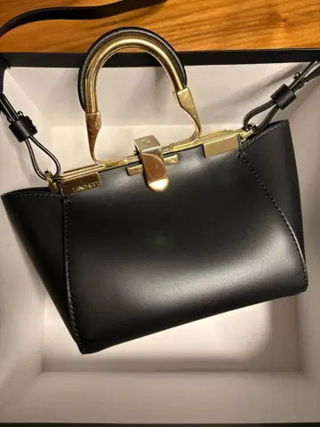 ZANCHETTI AMLETO MINI 블랙 숄더백