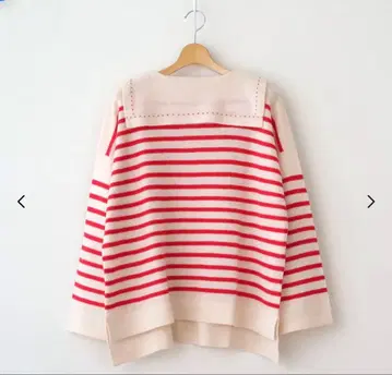 TOWAVASE 토와바즈 보더 캐시미어 니트 세일러