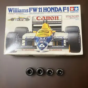 Williams FW11 Honda F-1 타이어 4개 1/20