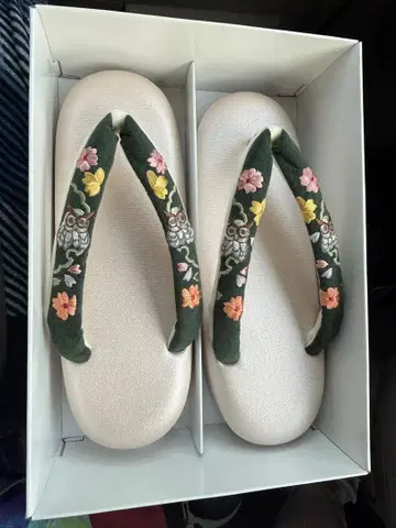 꽃무늬 조리 M 사이즈