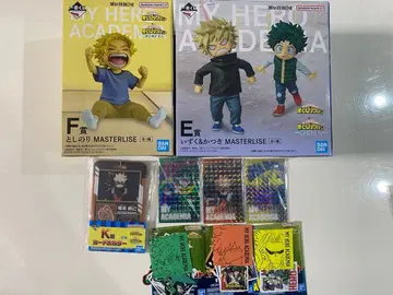 나의 히어로 아카데미아 제일복권 이즈쿠 & 카츠키 토시노리 피규어