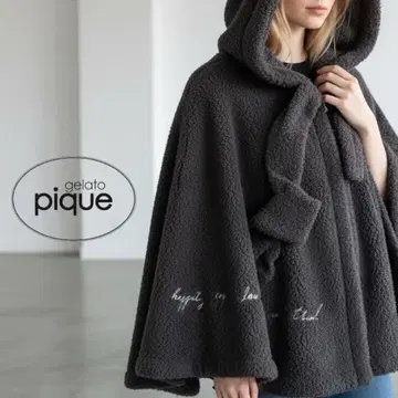 557 gelato pique 토끼 판초 FREE 그레이
