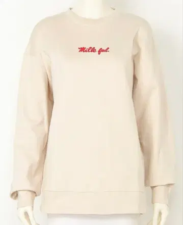 MILKFED. 베이지 트레이닝복