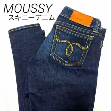 MOUSSY 마우지 스키니 데님 팬츠 25