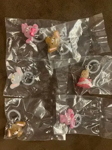 캡슐 토이 키링 6개 세트