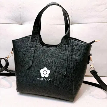 마리콴트 숄더백 블랙