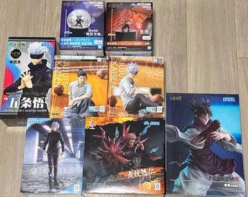 주술회전 피규어 세트 8체