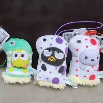 산리오 하피단부이 긴가래상어 마스코트 3개