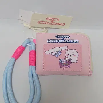 치이카와 (먼작귀) 산리오 컴팩트 지갑 시나몬