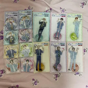 헤타리아 Web 복권 웹 복권 아크릴 스탠드, 캔뱃지 세트