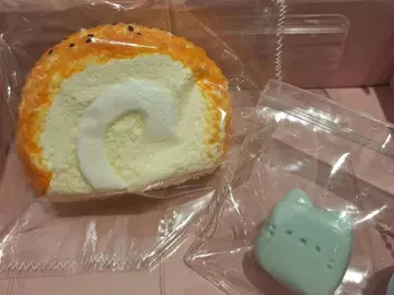 [새상품] kikisquishy 보야보야 봉투 롤케이크 SET 스퀴즈