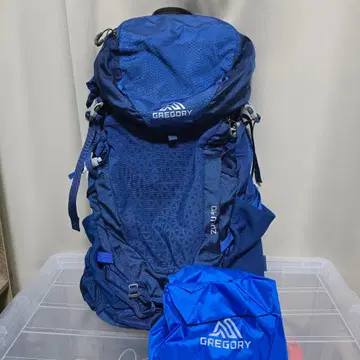 가수분해 없음 깨끗함 GREGORY ZULU 40 백팩 레인커버