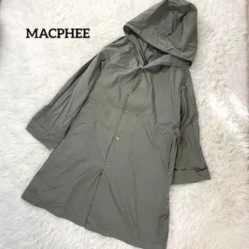 맥피 투모로우랜드 스프링 코트 나일론 모스그린