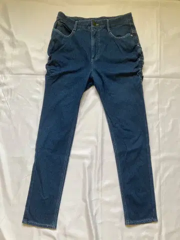 FRAPBOIS 하의 S 사이즈 데님풍 다크 블루