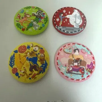 Disney Characters 자수 캔뱃지