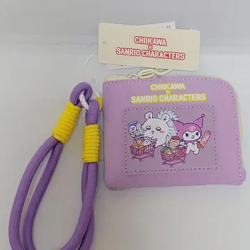 치이카와 산리오 컴팩트 지갑 모몽가 쿠로미