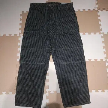 GAP 배기 카펜터 데님 w36 l32 스트라이프