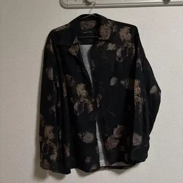 MUSICHAN 꽃무늬 긴팔 셔츠 44