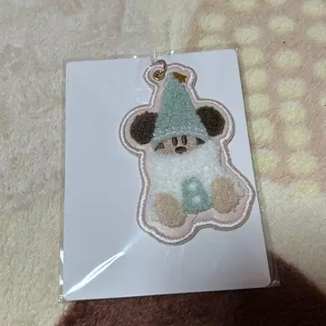 디즈니 릴린린 자수 키체인 (블루)