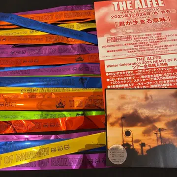 일본 무도관 THE ALFEE HEART OF RAINBOW 특효 30도
