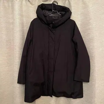 유니클로 롱 코트 다운 코트