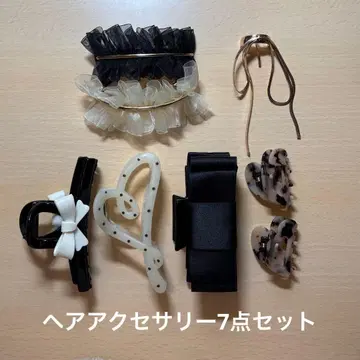 헤어 액세서리 7세트
