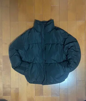 ZARA 블랙 다운 자켓 M