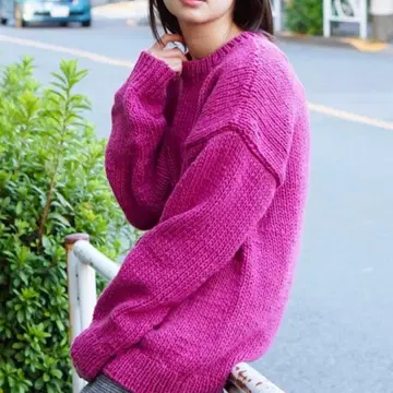 [ bukht ] 페루 핸드니트 스웨터