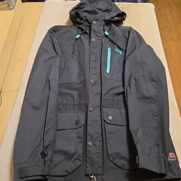 I LIKE PUMA 후드 부착 블루종 블랙