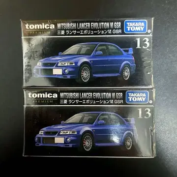 단종 미쓰비시 랜서 에볼루션 VI GSR 토미카 프리미엄 2대