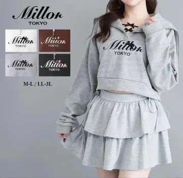 Millor TOKYO 셋업 그레이 블랙 M-L / LL-3L