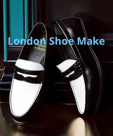 London Shoe Make 가죽 코인 로퍼