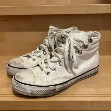 NUMBER (N)INE 하이컷 스니커즈 음표 패턴 26.0cm