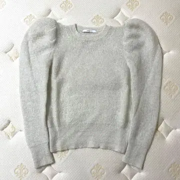 [ 새상품급 ] ANAYI 모헤어 라메 니트