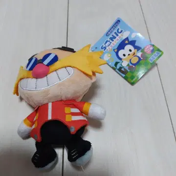에그맨 봉제 인형 약 15cm 택 포함